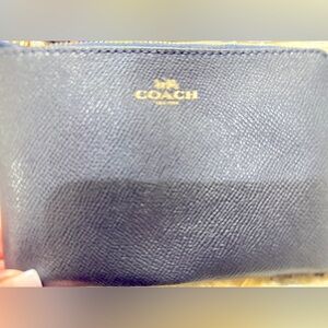Cute blue Coach wristlet